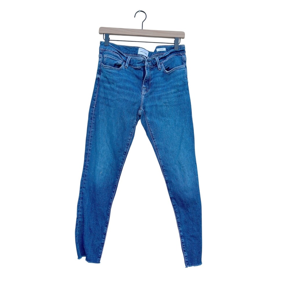 FRAME Denim Le Garcon Frayed Distressed‎ Hem Women's Jeans size 26
